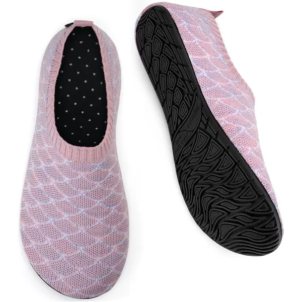 WateLves Water Shoes for Womens Mens Barefoot Quick-Dry Aqua Socks Adult Indoor House Slippers Non Slip Home Socks Shoes