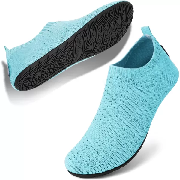 WateLves Water Shoes for Womens Mens Barefoot Quick-Dry Aqua Socks Adult Indoor House Slippers Non Slip Home Socks Shoes