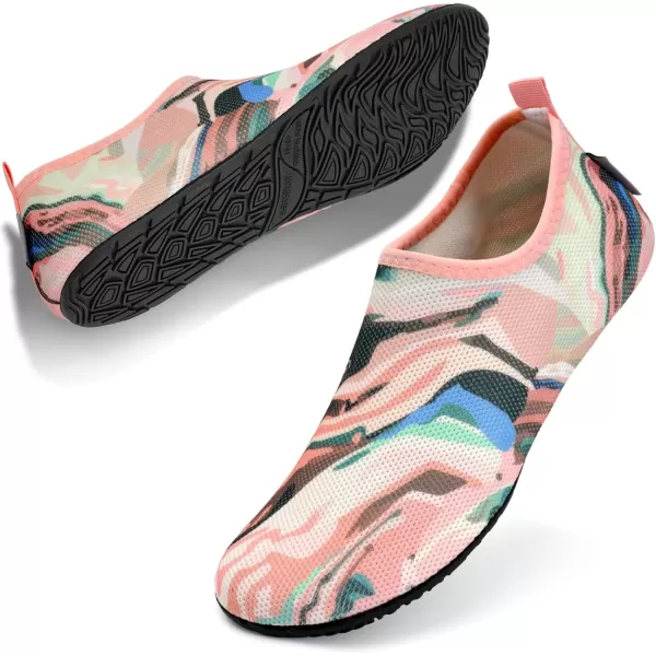 WateLves Water Shoes for Womens Mens Barefoot Quick-Dry Aqua Socks Adult Indoor House Slippers Non Slip Home Socks Shoes