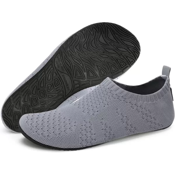 WateLves Water Shoes for Womens Mens Barefoot Quick-Dry Aqua Socks Adult Indoor House Slippers Non Slip Home Socks Shoes