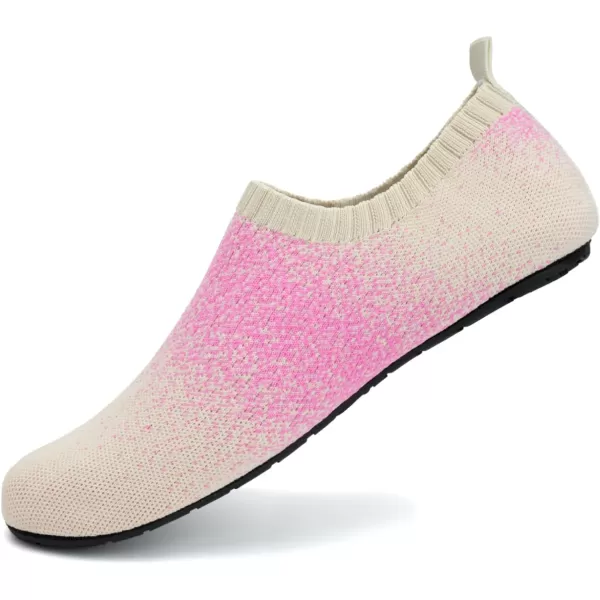 WateLves Water Shoes for Womens Mens Barefoot Quick-Dry Aqua Socks Adult Indoor House Slippers Non Slip Home Socks Shoes