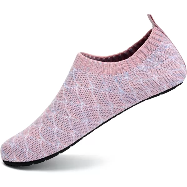 WateLves Water Shoes for Womens Mens Barefoot Quick-Dry Aqua Socks Adult Indoor House Slippers Non Slip Home Socks Shoes
