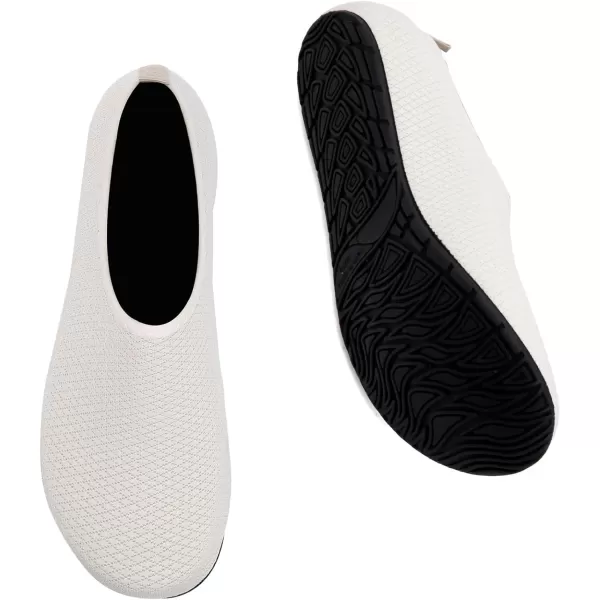WateLves Water Shoes for Womens Mens Barefoot Quick-Dry Aqua Socks for Beach Swim Surf Yoga Exercise New Translucent Color Soles