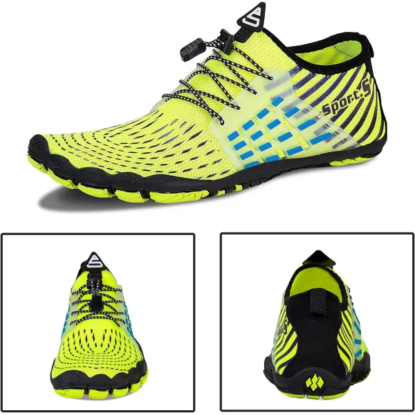 Water Shoes Mens Womens Beach Swim Shoes Quick-Dry Aqua Socks Pool Shoes for Surf Yoga Water Aerobics