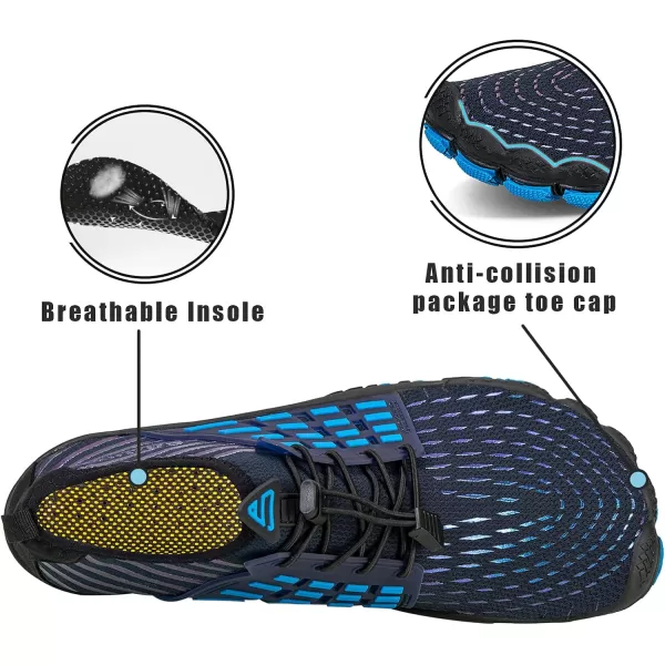 Water Shoes Mens Womens Beach Swim Shoes Quick-Dry Aqua Socks Pool Shoes for Surf Yoga Water Aerobics