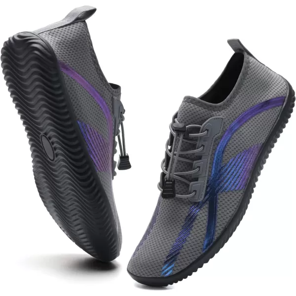 Water Shoes Mens Womens Beach Swim Shoes Quick-Dry Aqua Socks Pool Shoes for Surf Yoga Water Aerobics