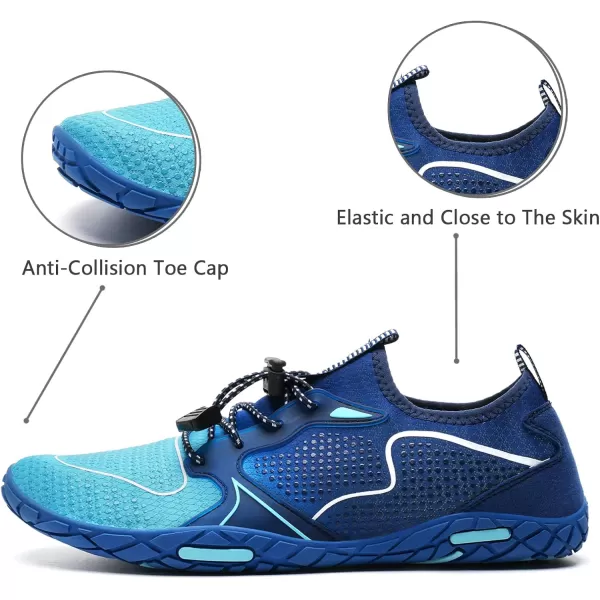 Water Shoes Mens Womens Beach Swim Shoes Quick-Dry Aqua Socks Pool Shoes for Surf Yoga Water Aerobics