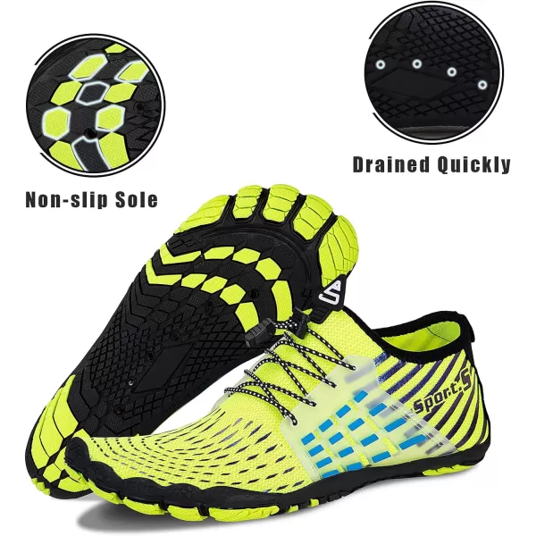 Water Shoes Mens Womens Beach Swim Shoes Quick-Dry Aqua Socks Pool Shoes for Surf Yoga Water Aerobics