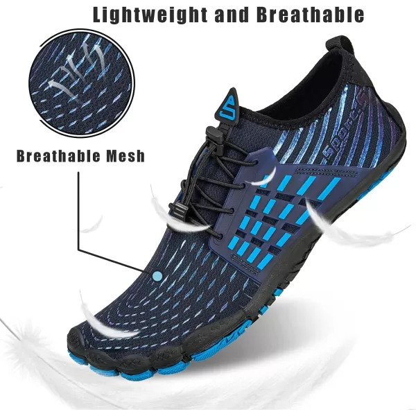 Water Shoes Mens Womens Beach Swim Shoes Quick-Dry Aqua Socks Pool Shoes for Surf Yoga Water Aerobics