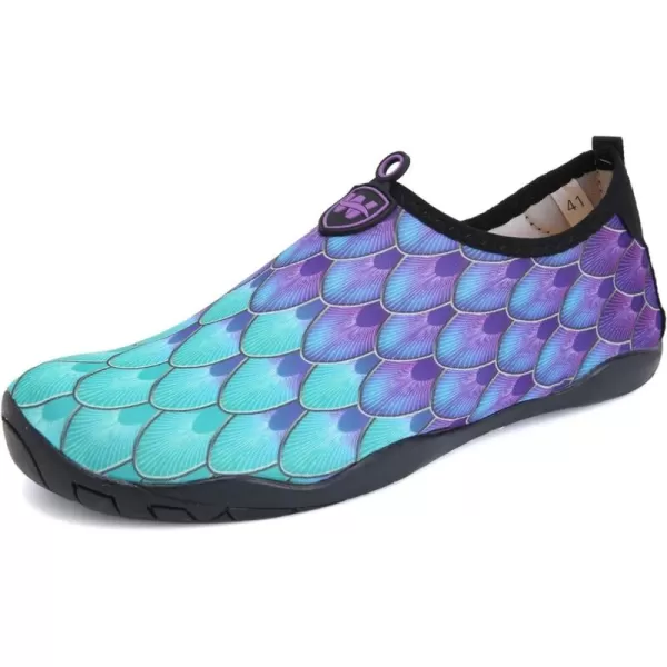 WateLves Water Shoes Mens Womens Slip-on Barefoot Beach Swim Shoes Quick-Dry Aqua Socks for Pool Surf Yoga Water Aerobics