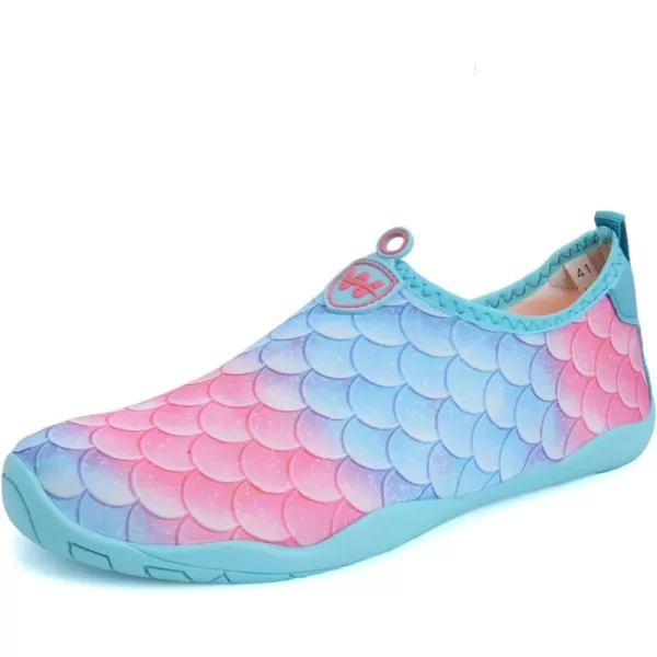 WateLves Water Shoes Mens Womens Slip-on Barefoot Beach Swim Shoes Quick-Dry Aqua Socks for Pool Surf Yoga Water Aerobics