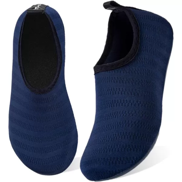 WateLves Water Shoes for Womens Mens Barefoot Quick-Dry Aqua Socks for Beach Swim Surf Yoga Exercise New Translucent Color Soles