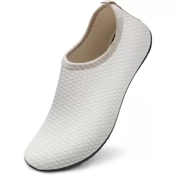 WateLves Water Shoes for Womens Mens Barefoot Quick-Dry Aqua Socks for Beach Swim Surf Yoga Exercise New Translucent Color Soles