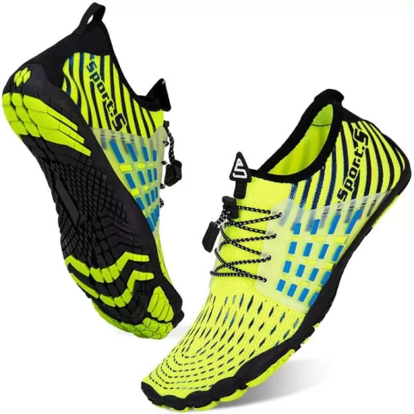 Water Shoes Mens Womens Beach Swim Shoes Quick-Dry Aqua Socks Pool Shoes for Surf Yoga Water Aerobics