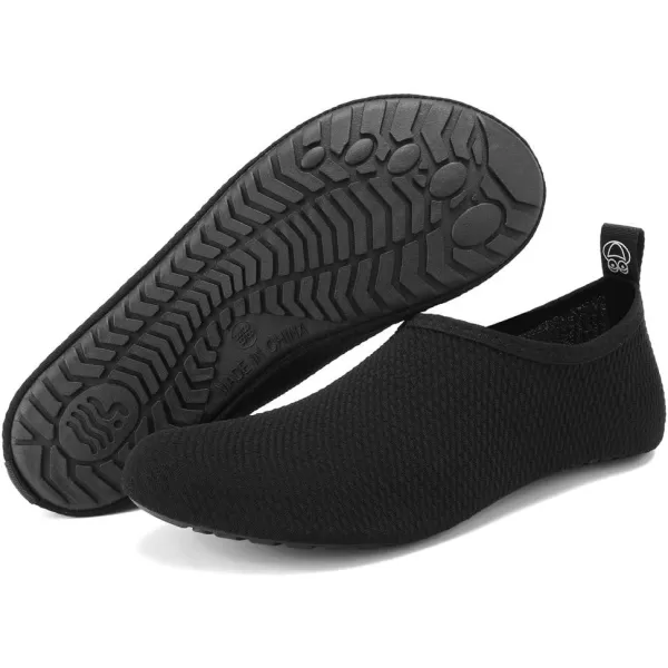 WateLves Water Shoes for Womens Mens Barefoot Quick-Dry Aqua Socks for Beach Swim Surf Yoga Exercise New Translucent Color Soles