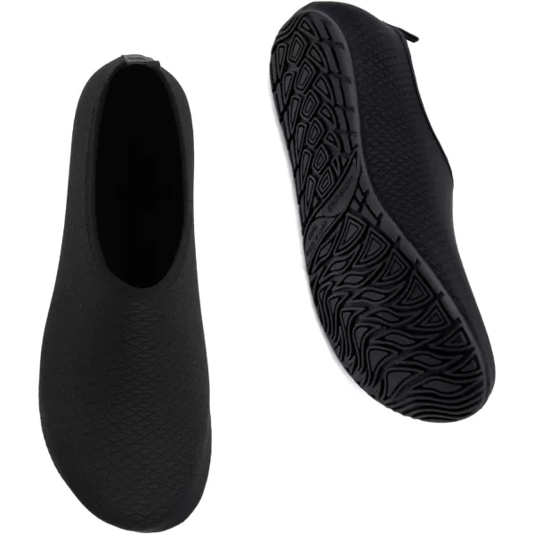 WateLves Water Shoes for Womens Mens Barefoot Quick-Dry Aqua Socks for Beach Swim Surf Yoga Exercise New Translucent Color Soles