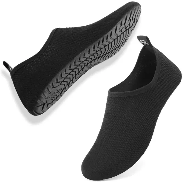 WateLves Water Shoes for Womens Mens Barefoot Quick-Dry Aqua Socks for Beach Swim Surf Yoga Exercise New Translucent Color Soles