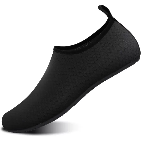 WateLves Water Shoes for Womens Mens Barefoot Quick-Dry Aqua Socks for Beach Swim Surf Yoga Exercise New Translucent Color Soles