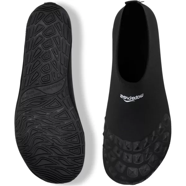 WateLves Water Shoes for Womens Mens Barefoot Quick-Dry Aqua Socks for Beach Swim Surf Yoga Exercise New Translucent Color Soles