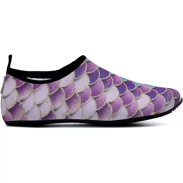 WateLves Womens and Mens Kids Water Shoes Barefoot Quick-Dry Aqua Socks for Beach Swim Surf Yoga Exercise