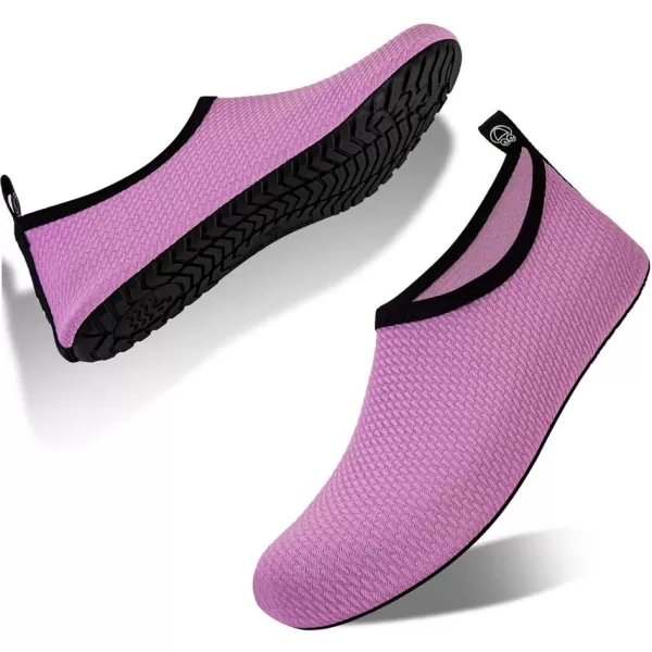 WateLves Womens and Mens Kids Water Shoes Barefoot Quick-Dry Aqua Socks for Beach Swim Surf Yoga Exercise