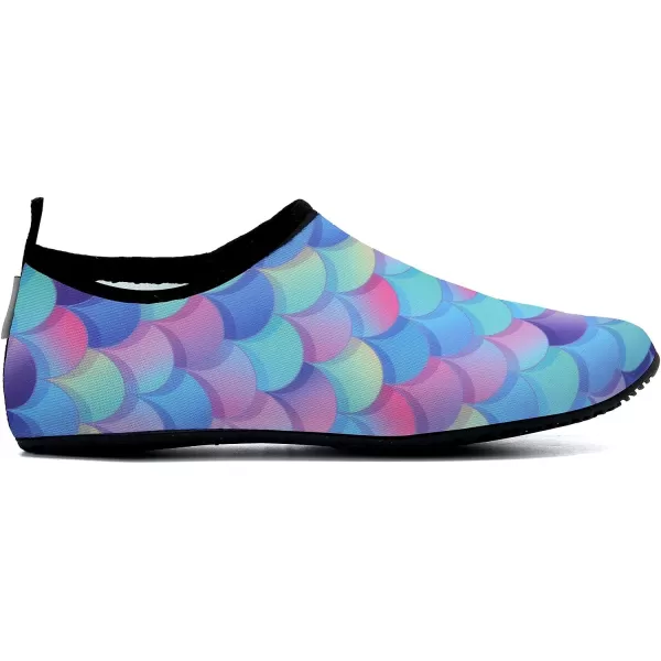 WateLves Womens and Mens Kids Water Shoes Barefoot Quick-Dry Aqua Socks for Beach Swim Surf Yoga Exercise