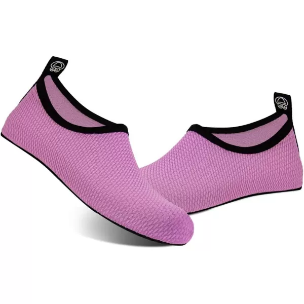 WateLves Womens and Mens Kids Water Shoes Barefoot Quick-Dry Aqua Socks for Beach Swim Surf Yoga Exercise
