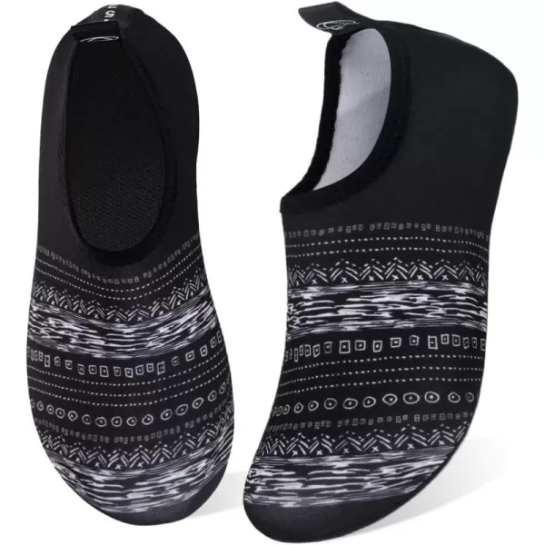 WateLves Water Shoes for Womens Mens Barefoot Quick-Dry Aqua Socks for Beach Swim Surf Yoga Exercise New Translucent Color Soles