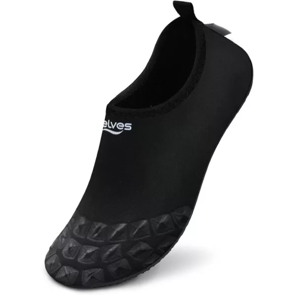WateLves Water Shoes for Womens Mens Barefoot Quick-Dry Aqua Socks for Beach Swim Surf Yoga Exercise New Translucent Color Soles