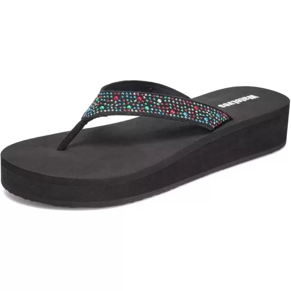 WateLves Womens-Flip-Flops-Thong-Sandals-Beach-Shoes Light and Comfortable for Vacation Walking-Bathroom-Pool
