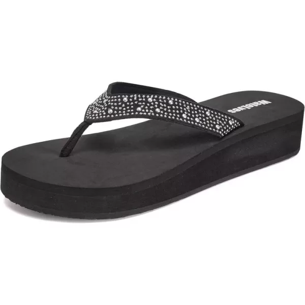 WateLves Womens-Flip-Flops-Thong-Sandals-Beach-Shoes Light and Comfortable for Vacation Walking-Bathroom-Pool