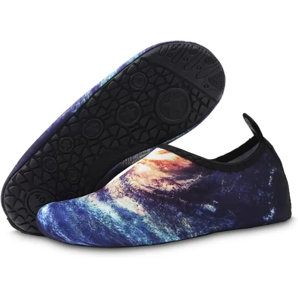 WateLves Womens and Mens Kids Water Shoes Barefoot Quick-Dry Aqua Socks for Beach Swim Surf Yoga Exercise