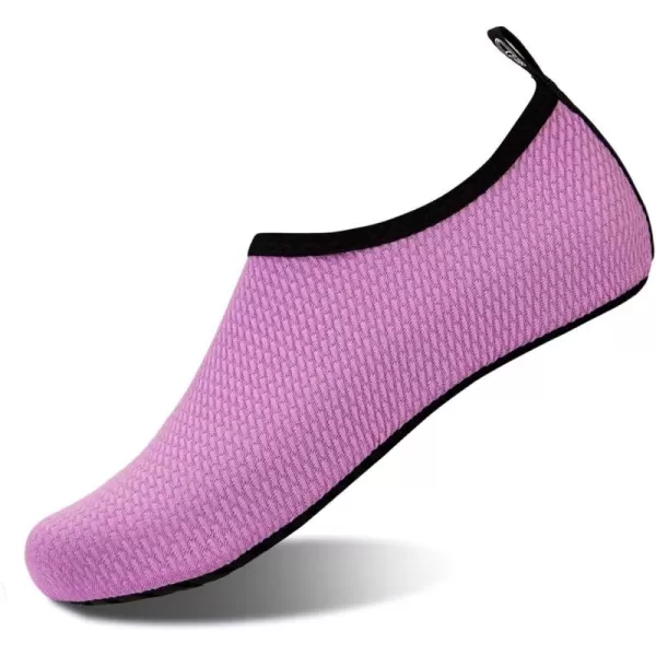 WateLves Womens and Mens Kids Water Shoes Barefoot Quick-Dry Aqua Socks for Beach Swim Surf Yoga Exercise