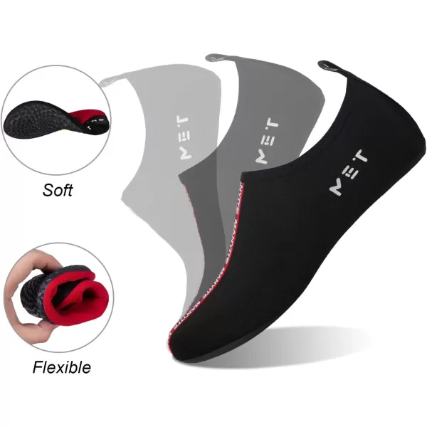 WateLves Water Shoes for Womens Mens Barefoot Quick-Dry Aqua Socks for Beach Swim Surf Yoga Exercise New Translucent Color Soles