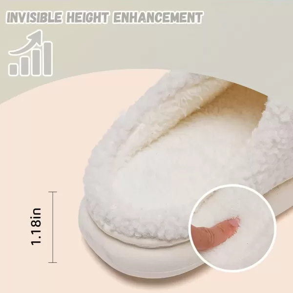 imageWateLves Womens Pillow Warm Memory Foam Slippers Comfortable Cute House Shoes Lightweight Fuzzy Christmas SlippersCustomizationsnow White