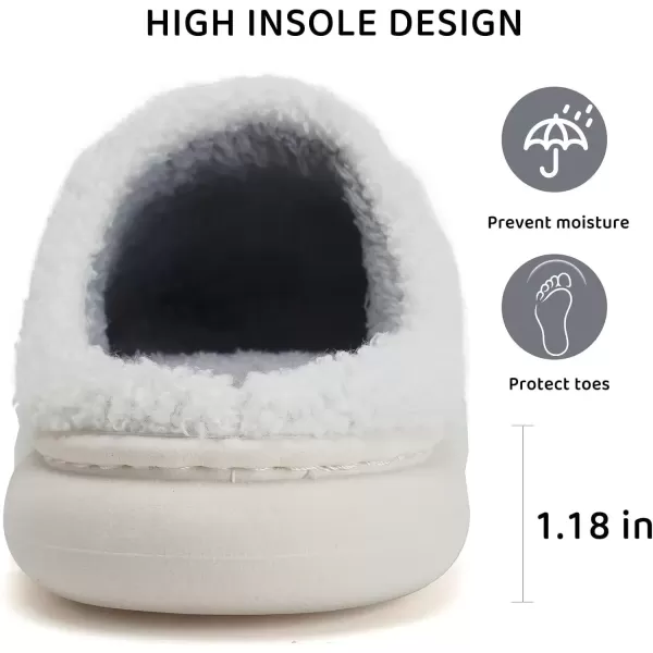 imageWateLves Womens Pillow Warm Memory Foam Slippers Comfortable Cute House Shoes Lightweight Fuzzy Christmas SlippersHalloween Snow