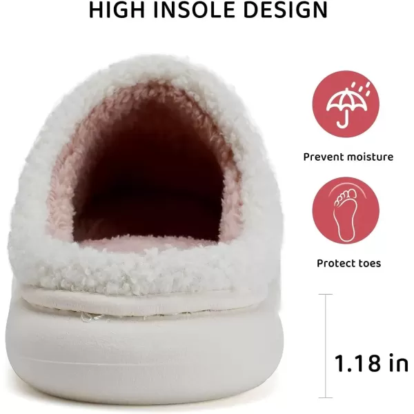 imageWateLves Womens Pillow Warm Memory Foam Slippers Comfortable Cute House Shoes Lightweight Fuzzy Christmas SlippersStrawberry
