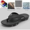 imageWateLves Mens FlipFlopsThongSandals with ArchSupport Open Toe NonSlip PoolShoesSummerSlippers for BeachYogaShowersDorms104Black44