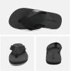 imageWateLves MensFlipFlopsThongSandalswithArchSupport LightweightWaterShoes OpenToe Comfort SummerBeachSlippers for PoolShowersDorms IndoorOutdoorLz301Black