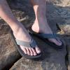 imageWateLves MensFlipFlopsThongSandalswithArchSupport LightweightWaterShoes OpenToe Comfort SummerBeachSlippers for PoolShowersDorms IndoorOutdoorLz304Charcoal Gray
