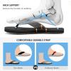 imageWateLves MensFlipFlopsThongSandalswithArchSupport LightweightWaterShoes OpenToe Comfort SummerBeachSlippers for PoolShowersDorms IndoorOutdoorLz304Charcoal Gray