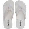 imageWateLves MensFlipFlopsThongSandalswithArchSupport LightweightWaterShoes OpenToe Comfort SummerBeachSlippers for PoolShowersDorms IndoorOutdoorLz304White