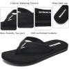 imageWateLves WomensFlipFlopsThongSandalsBeachShoes Light and Comfortable for Vacation01Black