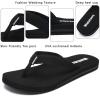 imageWateLves WomensFlipFlopsThongSandalsBeachShoes Light and Comfortable for Vacation02Black
