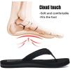 imageWateLves WomensFlipFlopsThongSandalsBeachShoes Light and Comfortable for Vacation02Black