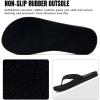 imageWateLves WomensFlipFlopsThongSandalsBeachShoes Light and Comfortable for Vacation02Black