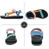 imageWateLves WomensSportSandals Outdoor Hiking Sandals withArchSupport Comfortable WebbingWaterAthletic BeachSandals for TravelWalkingTrekkingCampingColorful