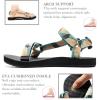 imageWateLves WomensSportSandals Outdoor Hiking Sandals withArchSupport Comfortable WebbingWaterAthletic BeachSandals for TravelWalkingTrekkingCampingHawaii