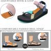 imageWateLves WomensSportSandals Outdoor Hiking Sandals withArchSupport Comfortable WebbingWaterAthletic BeachSandals for TravelWalkingTrekkingCampingHdcolorful