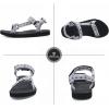 imageWateLves WomensSportSandals Outdoor Hiking Sandals withArchSupport Comfortable WebbingWaterAthletic BeachSandals for TravelWalkingTrekkingCampingWhitegrey